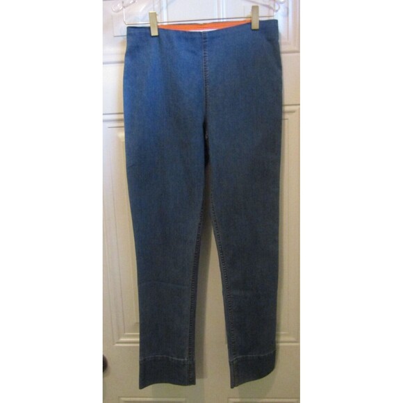 NWT Gretchen Scott Gripeless Denim Pull On Pants Leggings Retail $149 XS - Picture 6 of 12